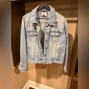 Forever 21 Light Blue Jean Jacket